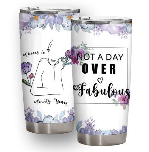 Alibay 40th Birthday Gifts Ideas For Women | 1983 40 Year Old Birthday Gifts For Women, 1983 40th Birthday 20oz Tumbler Gifts For Women, Mom, Wife and Friend Alibay 40th Birthday Gifts Ideas For Women | 1983 40 Year Old Birthday Gifts For Women, 1983 40th Birthday 20oz Tumbler Gifts For Women, Mom, Wife and Friend