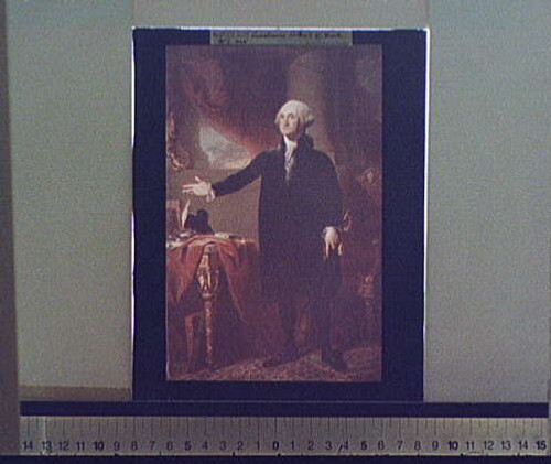 HistoricalFindings Photo: President George Washington,Desk,Paintings,Detroit Publishing Company,1900 HistoricalFindings Photo: President George Washington,Desk,Paintings,Detroit Publishing Company,1900