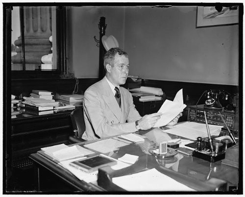 HistoricalFindings Photo: New dust Bowl Program,Secretary,Agriculture Henry Wallace,Washington DC,1937