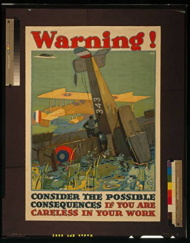 HistoricalFindings Photo: World War I,WWI,Warning,Airplane,Air Warfare,Aircraft Accidents,1917,Plane Crash