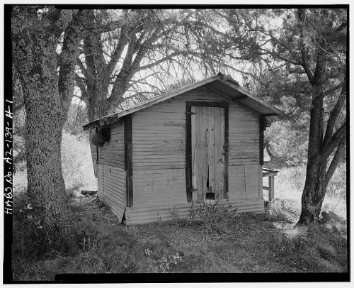 HistoricalFindings Photo: Faraway Ranch,Storage Shed,Willcox,Cochise County,Arizona,AZ,HABS