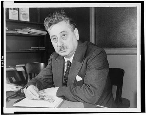HistoricalFindings Photo: Sholem Asch, 1940 Seated at Desk by Al Aumuller