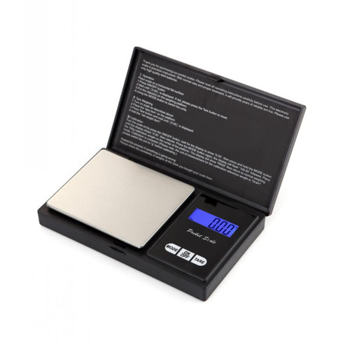 ikasus Weigh Gram Scale Pocket Scale Mini Food Scale Precise Kitchen Scale Portable Digital Pocket Scale LCD Display Electronic Digital Scale Jewelry Weight Gram Scale Precise Mini Scale 500g/0.01g