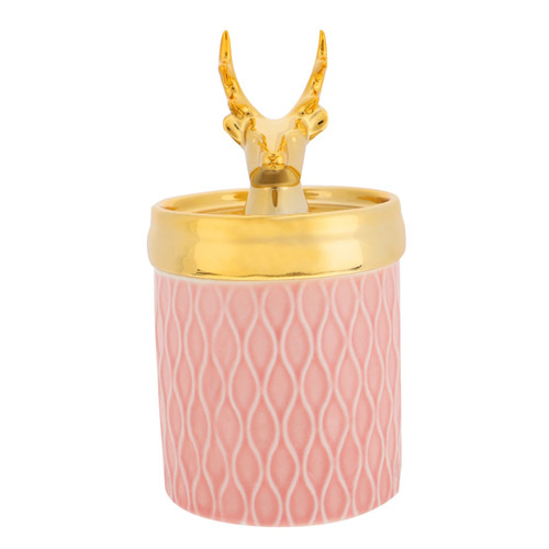 Holibanna Jewelry Box Couple Jewelry Cookie Decorating Earring Tray Makeup Organizer Ring Storage Dish Jewelry Storage Tank Ceramic Candy Jar Jewelry Jar Storage Jar Desktop Ring Holder Gift