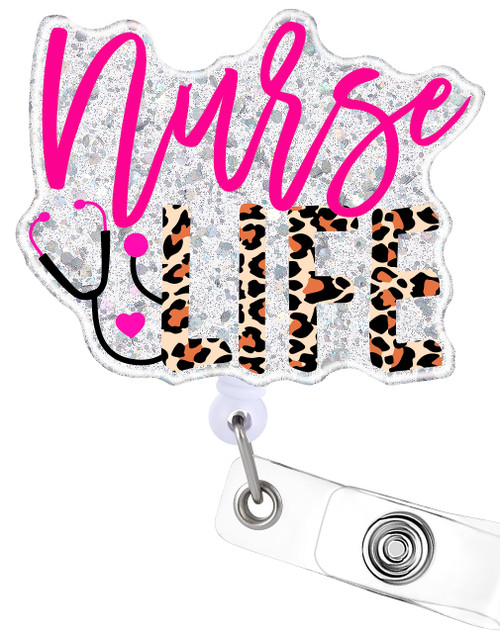 Plifal Nurse Life Badge Reel Holder Retractable with ID Clip for Nurse Nursing Name Tag Card Nursing Student Doctor RN LPN LVN Medical Assistant Work Office Alligator Clip Badge Accessories Plifal Nurse Life Badge Reel Holder Retractable with ID Clip for Nurse Nursing Name Tag Card Nursing Student Doctor RN LPN LVN Medical Assistant Work Office Alligator Clip Badge Accessories