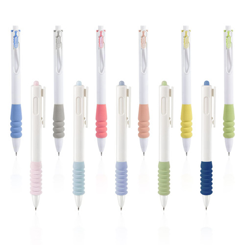 BAYTORY 11Pcs Cute Gel Pens, Quick Dry Ink Pen Fine Point Black Refills 0.5mm, Aesthetic Retractable Rolling Ball Pen Smooth Writing for School Supplies Journaling Notetaking