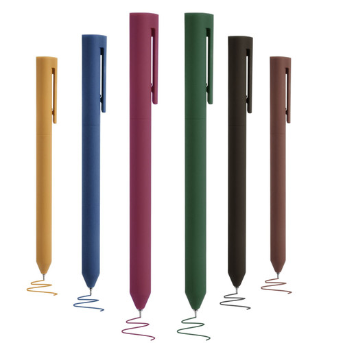 BAYTORY 6Pcs Colored Gel Pens, 6 Assorted Unique Vintage Ink Colors, Quick Dry Ink Pen Fine Point 0.5mm Smooth Writing for School Supplies Journaling Notetaking Stationery BAYTORY 6Pcs Colored Gel Pens, 6 Assorted Unique Vintage Ink Colors, Quick Dry Ink Pen Fine Point 0.5mm Smooth Writing for School Supplies Journaling Notetaking Stationery