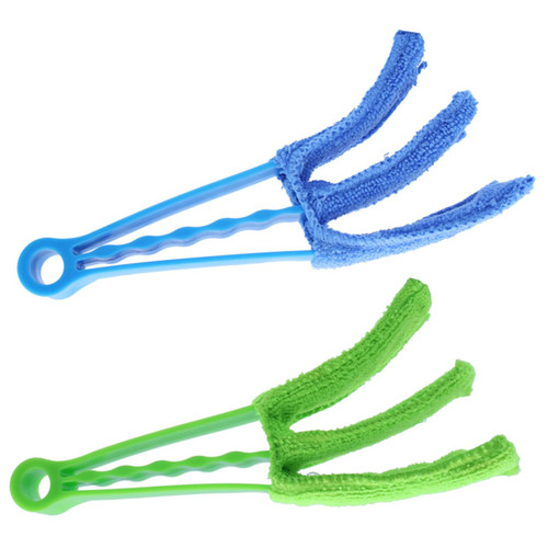Multi Functional Cleaning Brush 2pcs Blind Duster Brush Blind Cleaner Duster Multi Function Cleaning Brush car Cleaning Brushes Outlet Dust Cleaning Tool dust Collector air Outlet