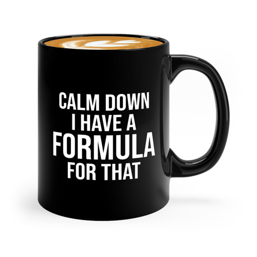 Flairy Land Accountant Coffee Mug 11oz Black -Formula for That - Accounting Student CPA CFO Auditor Financial Advisor Tax Season Corporate Accountants