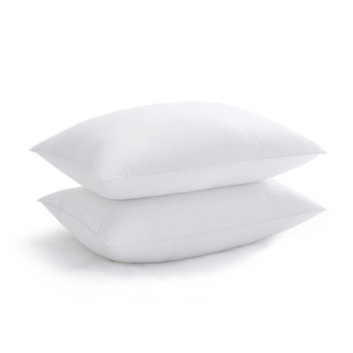 Acanva Bed Pillows for Sleeping, Cooling Hotel Quality with Premium Soft 3D Down Alternative Fill for Back, Stomach or Side Sleepers, Queen (Pack of 2), White 2 Count Acanva Bed Pillows for Sleeping, Cooling Hotel Quality with Premium Soft 3D Down Alternative Fill for Back, Stomach or Side Sleepers, Queen (Pack of 2), White 2 Count