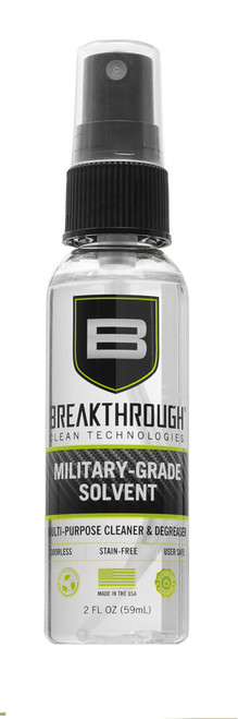 Breakthrough Clean Military-Grade Gun Cleaning Solvent - Gun Bore Cleaner and Degreaser - Gun Cleaner Spray Bottle - Automotive Oil and Grease Remover - 2oz Breakthrough Clean Military-Grade Gun Cleaning Solvent - Gun Bore Cleaner and Degreaser - Gun Cleaner Spray Bottle - Automotive Oil and Grease Remover - 2oz