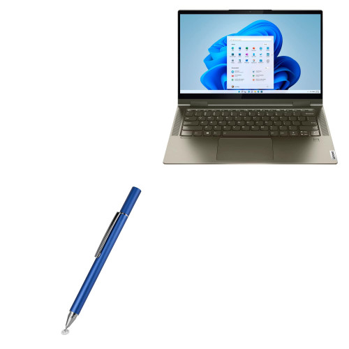 BoxWave Stylus Pen Compatible with Lenovo Yoga 7i (14 in - 82BH) - FineTouch Capacitive Stylus, Super Precise Stylus Pen for Lenovo Yoga 7i (14 in - 82BH) - Lunar Blue BoxWave Stylus Pen Compatible with Lenovo Yoga 7i (14 in - 82BH) - FineTouch Capacitive Stylus, Super Precise Stylus Pen for Lenovo Yoga 7i (14 in - 82BH) - Lunar Blue