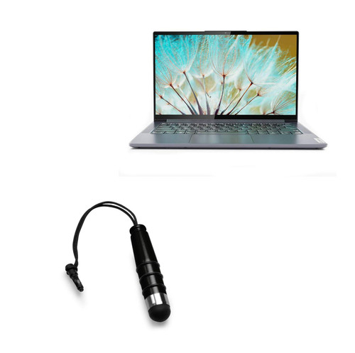 BoxWave Stylus Pen Compatible with Lenovo Yoga 7i (14 in) - Mini Capacitive Stylus, Small Rubber Tip Capacitive Stylus Pen for Lenovo Yoga 7i (14 in) - Jet Black BoxWave Stylus Pen Compatible with Lenovo Yoga 7i (14 in) - Mini Capacitive Stylus, Small Rubber Tip Capacitive Stylus Pen for Lenovo Yoga 7i (14 in) - Jet Black