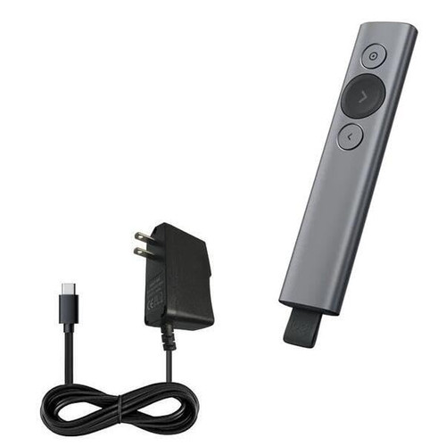 BoxWave Charger Compatible with Logitech Spotlight Presentation Remote - Wall Charger Direct (5W), Wall Plug Charger for Logitech Spotlight Presentation Remote BoxWave Charger Compatible with Logitech Spotlight Presentation Remote - Wall Charger Direct (5W), Wall Plug Charger for Logitech Spotlight Presentation Remote