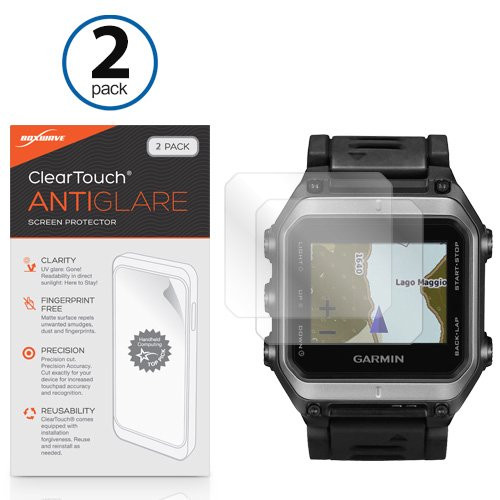 BoxWave Screen Protector Compatible with Garmin epix (Gen 1) (Screen Protector by BoxWave) - ClearTouch Anti-Glare (2-Pack), Anti-Fingerprint Matte Film Skin for Garmin epix (Gen 1) BoxWave Screen Protector Compatible with Garmin epix (Gen 1) (Screen Protector by BoxWave) - ClearTouch Anti-Glare (2-Pack), Anti-Fingerprint Matte Film Skin for Garmin epix (Gen 1)