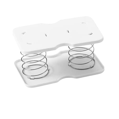 YAMSLAM Creative Spring Holder for Tissue Box Automatic Lift Spring Loaded Tissue Box Tissue Spring Bracket Car Tissue Box