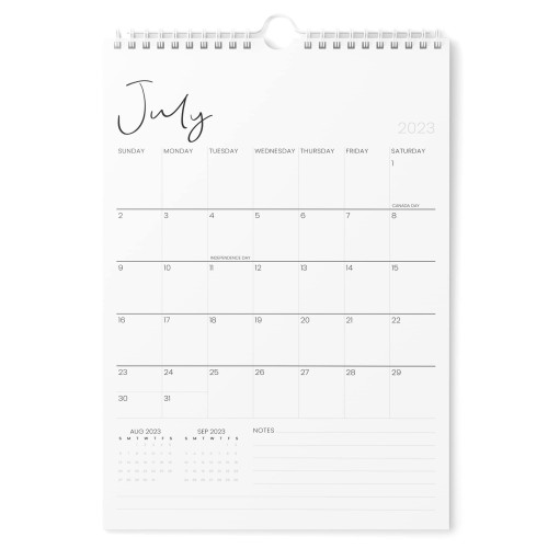 Calendar 2023-2024 - Vertical 11x17 2023 Wall Calendar Runs Until December 2024 - Easy Planning with the 2023 Calendar - Aesthetic Wall Calendar 2023-2024 Monthly - Karto - Cursive