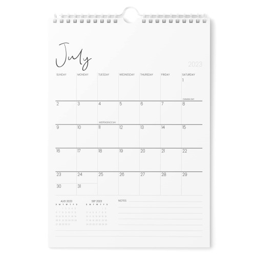 Calendar 2023-2024 - Vertical 8.5x11 2023 Wall Calendar Runs Until December 2024 - Easy Planning with the 2023 Calendar - Aesthetic Wall Calendar 2023-2024 Monthly - Karto - Cursive