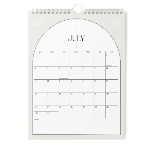 Calendar 2023-2024 - Vertical 8.5x11 2023 Wall Calendar Runs Until December 2024 - Easy Planning with the 2023 Calendar - Aesthetic Wall Calendar 2023-2024 Monthly - Karto - Boho Beige