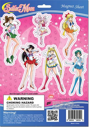 Sailor Moon Super S: Sailor Guardians Inner Senshi Magnet Set