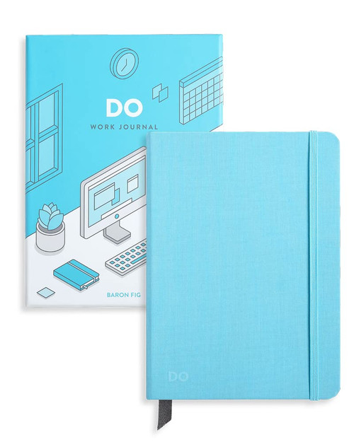 Baronfig Do Work Journal: Clothbound Hardcover Guided Work Journal (Flagship, 5.4 x 7.7, Blue, 192 pages) Baronfig Do Work Journal: Clothbound Hardcover Guided Work Journal (Flagship, 5.4 x 7.7, Blue, 192 pages)