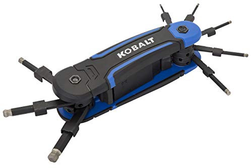 Kobalt 8 piece Folding/Locking Metric Hex Key Set