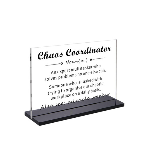 Best Boss Gifts for Men Women Acrylic Paperweight Keepsake Office Desk Decor for Boss Lady Leader Thank You Appreciation Gifts for Boss Day Retirement Going Away Gifts Christmas Birthday Gift for Boss