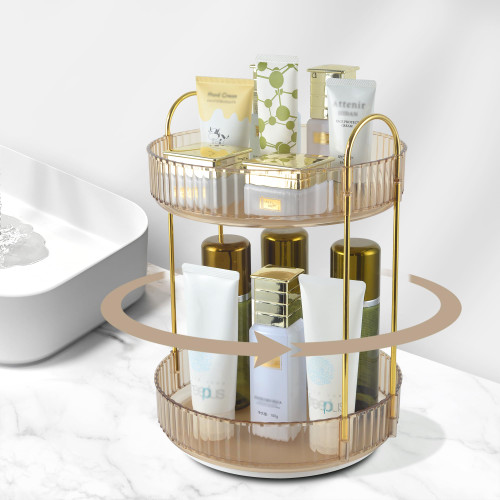 360 Rotating Makeup Organizer for Vanity,Perfume Organizer Skincare Organizers,Bathroom Makeup Carousel Spinning Holder Rack,Large Capacity Cosmetics Storage Vanity Shelf Countertop 360 Rotating Makeup Organizer for Vanity,Perfume Organizer Skincare Organizers,Bathroom Makeup Carousel Spinning Holder Rack,Large Capacity Cosmetics Storage Vanity Shelf Countertop