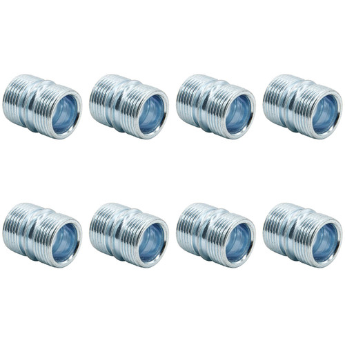 Coufce 1Inch / 25.4mm Diameter Metal Rack Connector, Shelving Connectors, Pole Connector, Wire Shelf Pole Connectors for Shelf Unit, Wire Rack Shelving, Storage Shelves Part(8Pcs)