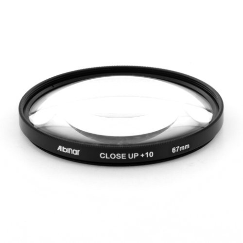 Albinar 67 mm +10 Close Up Macro Lens in Pouch