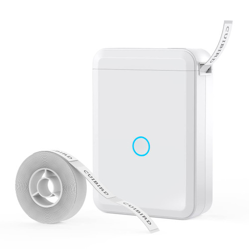 CUIBIRD Label Maker Machine with Tape, D110 Portable Bluetooth Label Printer for Storage, Shipping, Barcode, Mailing, Office, Home, Organizing, Sticker Maker Mini Label Maker with Multiple Templates