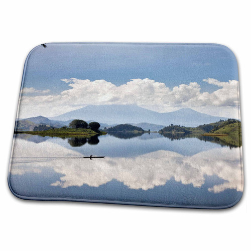 3dRose Dugout canoe on Lake Mutanda, Kisoro, Kigezi, Uganda -... - Dish Drying Mats (ddm-132214-1) 3dRose Dugout canoe on Lake Mutanda, Kisoro, Kigezi, Uganda -... - Dish Drying Mats (ddm-132214-1)