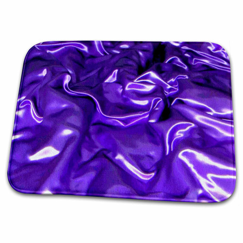 3dRose Image of Ultra Violet Satin Material - Dish Drying Mats (ddm-275670-1)