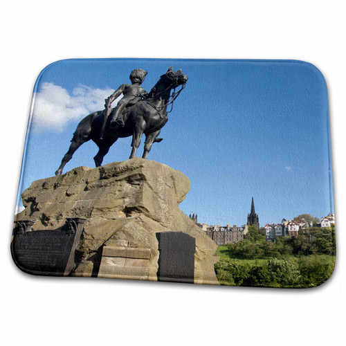 3dRose Scotland Edinburgh Royal Scots Grey Memorial - EU36 CMI0161... - Dish Drying Mats (ddm-82803-1)