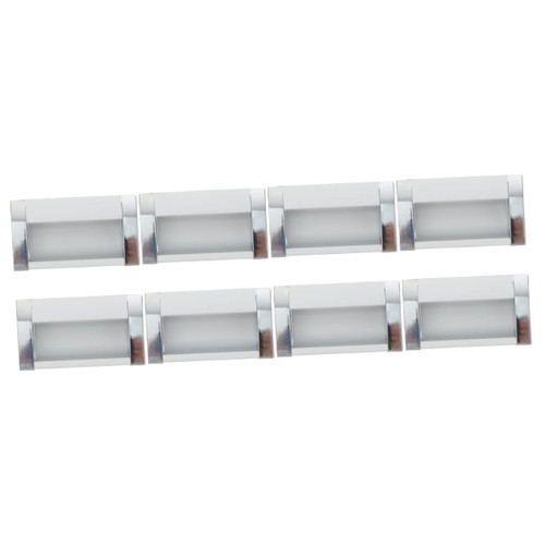 Holibanna Recessed Cabinet Handles 8 Pcs Handle Cupboard Handles Cabinet Drawer Pulls Drawer Handles Concealed Wardrobe Pull Handle Modern Handle Invisible Wardrobe Handle Furniture