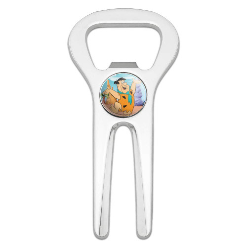 GRAPHICS & MORE The Flintstones Fred Character Golf Golfing Divot Repair Tool Bottle Opener