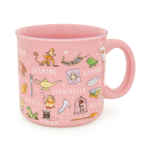 Disney Princess Icons Ceramic Camper Mug | BPA-Free Travel Coffee Cup For Espresso, Caffeine, Cocoa, Beverages | Home & Kitchen Essentials | Cute Gifts and Collectibles | Holds 20 Ounces Disney Princess Icons Ceramic Camper Mug | BPA-Free Travel Coffee Cup For Espresso, Caffeine, Cocoa, Beverages | Home & Kitchen Essentials | Cute Gifts and Collectibles | Holds 20 Ounces