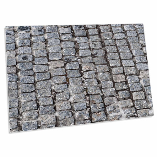 3dRose Image of Surface Paved with Grunge, Rough Granite Stone... - Desk Pad Place Mats (dpd-285822-1)