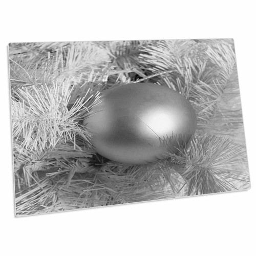 3dRose Decorative Ornament Ball on a Christmas Tree in Black... - Desk Pad Place Mats (dpd-342923-1) 3dRose Decorative Ornament Ball on a Christmas Tree in Black... - Desk Pad Place Mats (dpd-342923-1)