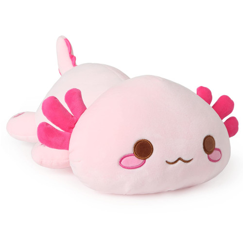 Onsoyours Cute Axolotl Plush, Soft Stuffed Animal Salamander Plush Pillow, Kawaii Plush Toy for Kids (Pink Axolotl A, 13") Onsoyours Cute Axolotl Plush, Soft Stuffed Animal Salamander Plush Pillow, Kawaii Plush Toy for Kids (Pink Axolotl A, 13")