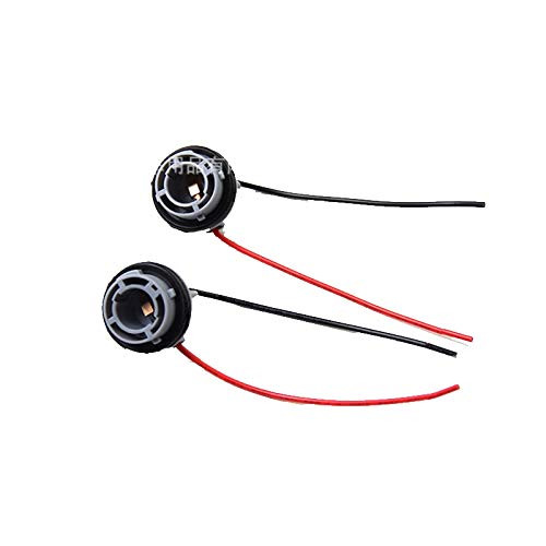 Davitu Cables, Adapters & Sockets - 2PCS/Set 1156 Car Turn Signal LED Light Bulbs Holder Socket Plug Adapter Wiring Harness Connector Wire Cables