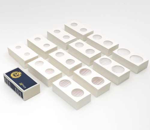 Boen Coin Holder 12 Assorted Sizes are Professional Coin Holders for Colletors The Coin Collection Supplies Include 600Pcs Coin Flips The Coin Cardboard for Coin Collection