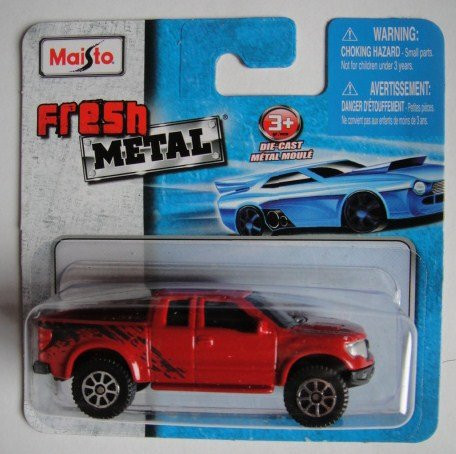 MAISTO FRESH METAL RED FORD F-150 SVT RAPTOR