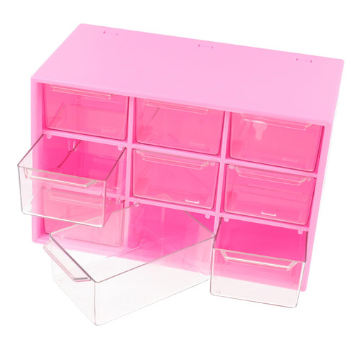 Holibanna 2pcs Storage Box Mini Storage Drawers Mini Drawers for Desk Clear Desk Organizer Makeup Organizer Skin Care Product Holder Desktop Organizer Makeup Organizer Vanity Storage Case