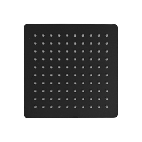 BESy 8 Inch Rain Shower Head, 8" Square Rainfall & High Pressure Stainless Steel Bath Showerhead, 1/16" Ultra Thin, Waterfall Full Body Coverage with Silicone Nozzle, Matte Black Finish BESy 8 Inch Rain Shower Head, 8" Square Rainfall & High Pressure Stainless Steel Bath Showerhead, 1/16" Ultra Thin, Waterfall Full Body Coverage with Silicone Nozzle, Matte Black Finish