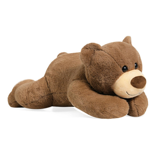 Fiosnow Weighted Stuffed Animals Brown Bear for Adults 3.5lbs 24" Weighted Plush Bear for Kids Throw Pillow Super Cute Kawaii Plush Toys Great Gifts for Birthday Fiosnow Weighted Stuffed Animals Brown Bear for Adults 3.5lbs 24" Weighted Plush Bear for Kids Throw Pillow Super Cute Kawaii Plush Toys Great Gifts for Birthday