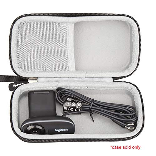 Hard Carrying Travel Case Compatible Logitech HD Webcam C310 Aproca
