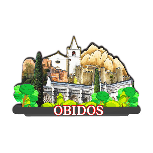 Obidos Portugal Fridge Magnet 3D Classic Wooden Refrigerator Magnets Landmark Handmade Craft Travel Souvenir Gift Collection Decoration -892 Obidos Portugal Fridge Magnet 3D Classic Wooden Refrigerator Magnets Landmark Handmade Craft Travel Souvenir Gift Collection Decoration -892