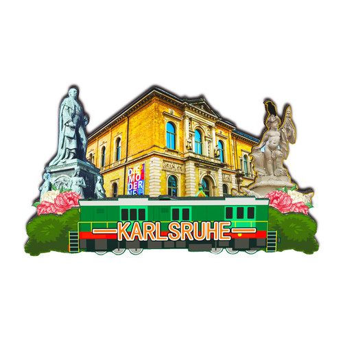 Karlsruhe Germany Fridge Magnet 3D Classic Wooden Refrigerator Magnets Landmark Handmade Craft Travel Souvenir Gift Collection Decoration-2 Karlsruhe Germany Fridge Magnet 3D Classic Wooden Refrigerator Magnets Landmark Handmade Craft Travel Souvenir Gift Collection Decoration-2