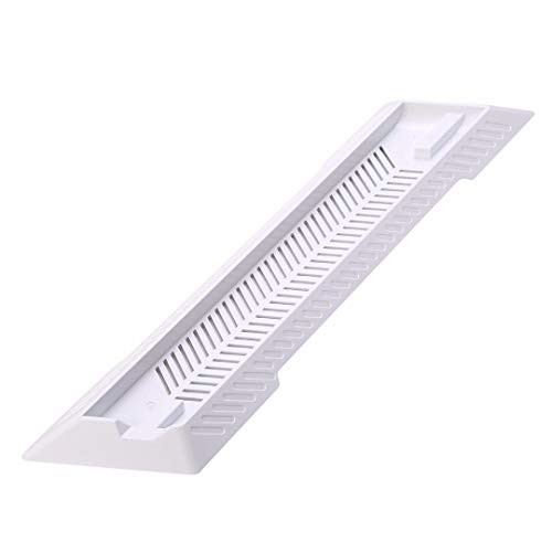 Kailisen PS4 Slim Vertical Stand for Playstation 4 Slim with Built-in Cooling Vents and Non-Slip Feet (White)